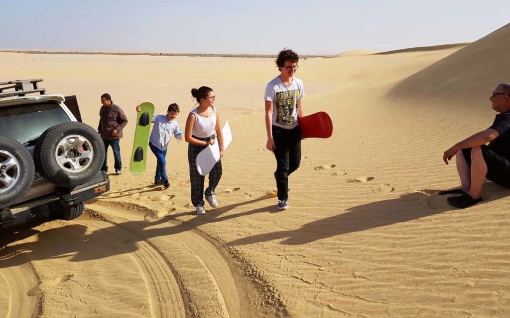 Oasis Fayoum et nuit en bivouac